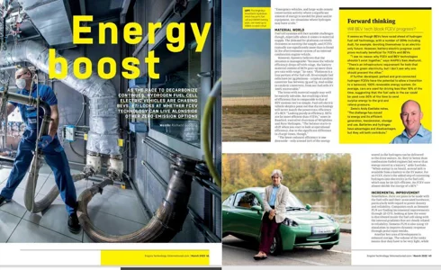 Professor Sam Akehurst discusses hydrogen combustion and fuel cells in Engine & Powertrain Technology International Professor Sam Akehurst discusses hydrogen combustion and fuel cells in Engine & Powertrain Technology International