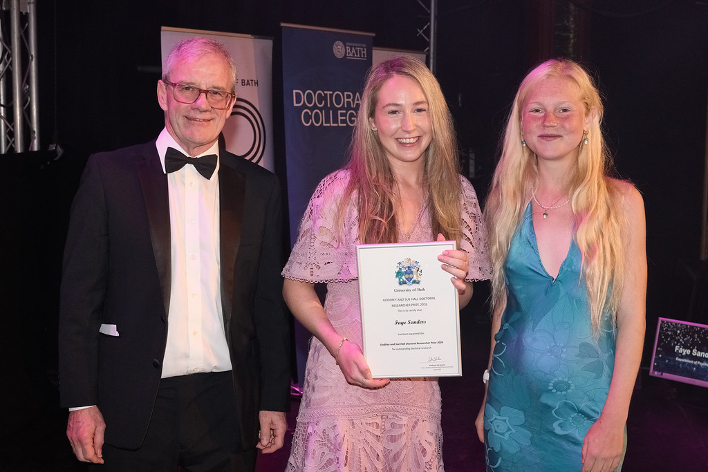 Faye Sanders wins the 2026 Godfrey and Sue Hall Doctoral Researcher Prize